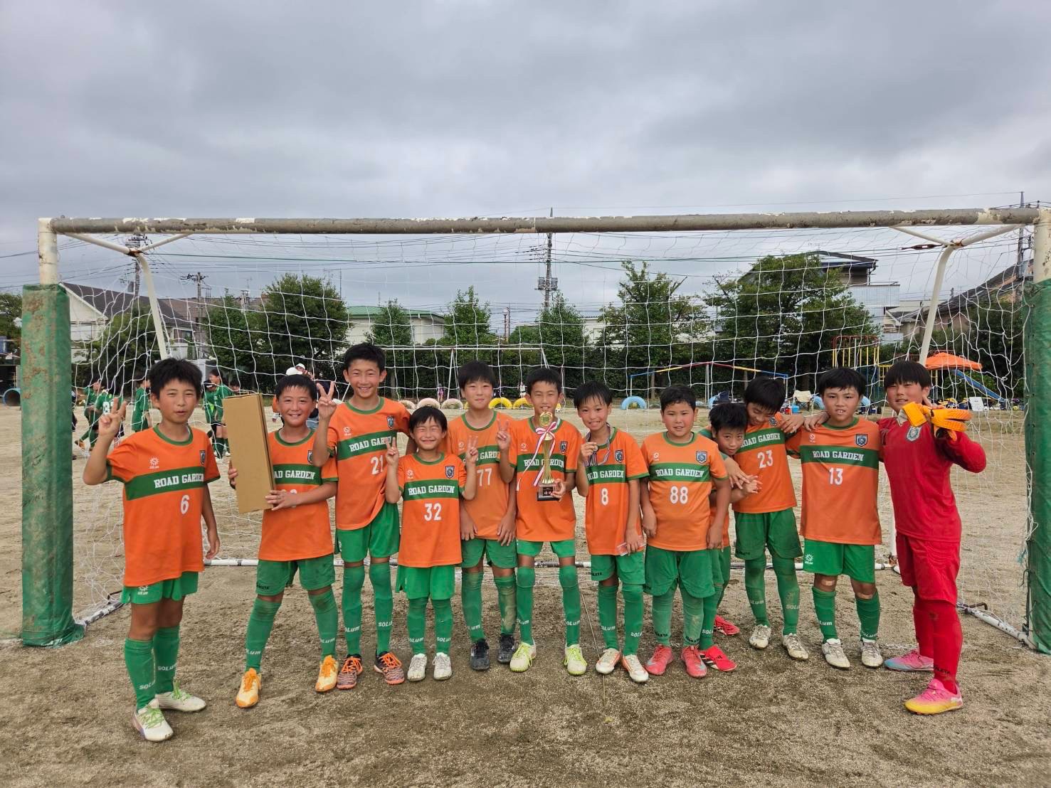 FOOTCOM CUP U-11 大会報告の活動風景